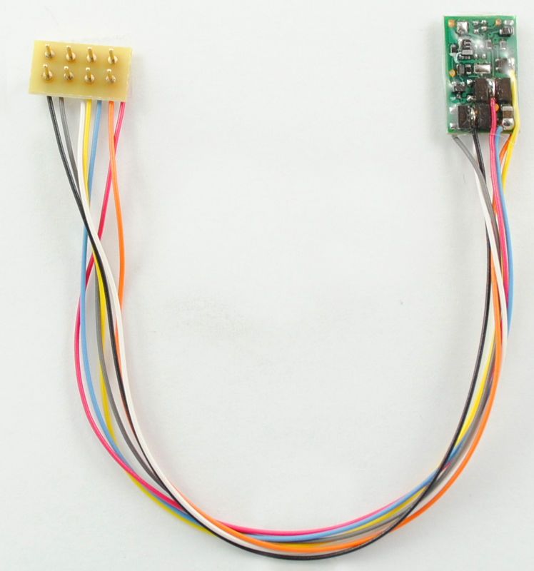 M1P 35Micro 2 function decoder with 5harness 8 pin NMRA plug