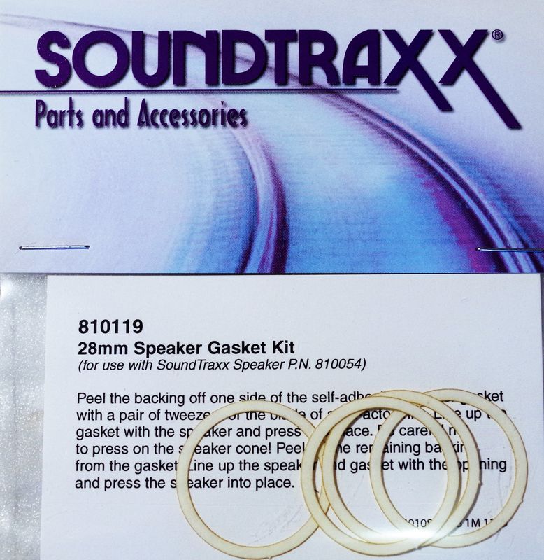 STX 810119 Gasket kit speaker 28mm Pkg of 4 1
