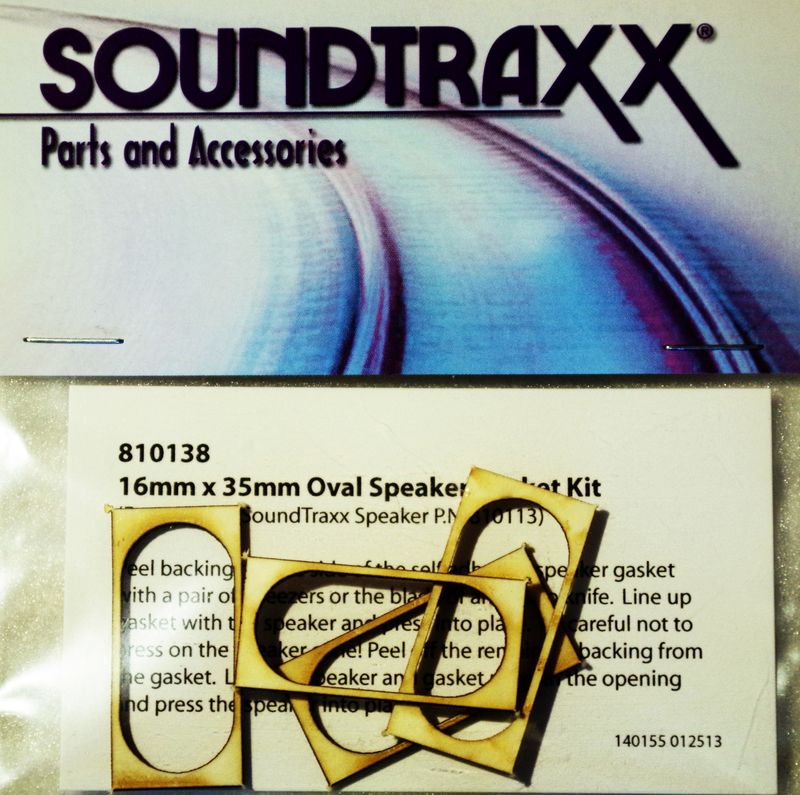 STX 810138  Gasket kit speaker 35mm x 16mm  Pkg of 4