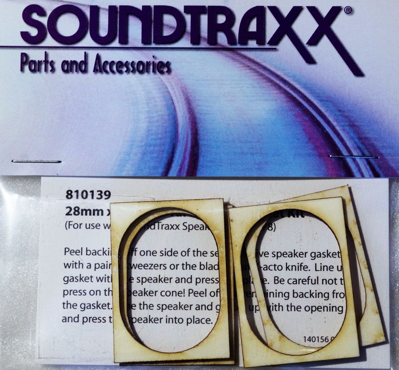 STX 810138  Gasket kit speaker 40mm x 285mm  Pkg of 4