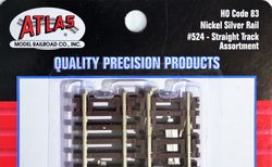 Atlas HO C83  Assortment Straight Track