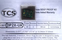 TCS:1287 TCS DP2X-UK  1.3amp plug-n-play decoder