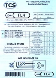 FL4 Fleet lighter 4 function only decoder