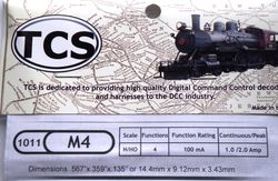 TCS:1011 TCS M4 Micro 4 function decoder
