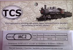 MC2 Full featured 2 function decoder