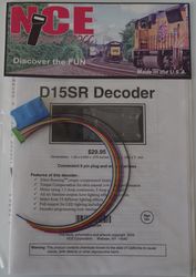 NCE D-15SR HO  Decoder 6 function