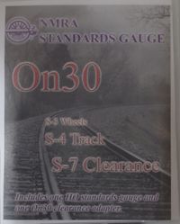 NMRA:4 NMRA On30 Track Gauge