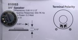 STX 810053 20mm round speaker 2