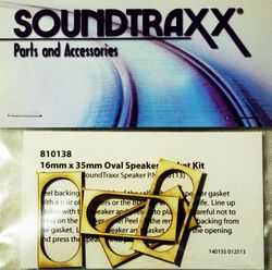 STX 810138  Gasket kit speaker 35mm x 16mm  Pkg of 4